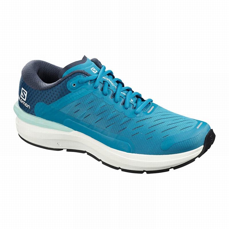 SALOMON SONIC 3 CONFIDENCE Philippines - Men's Running Shoes - Blue | 953280-JKU